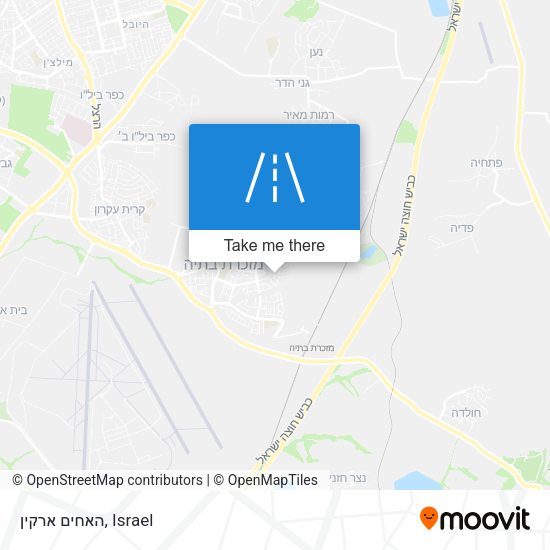 האחים ארקין map