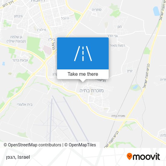 הגפן map