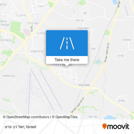 יואל דב פרס map