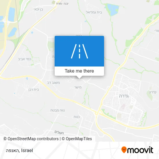 Карта האנפה