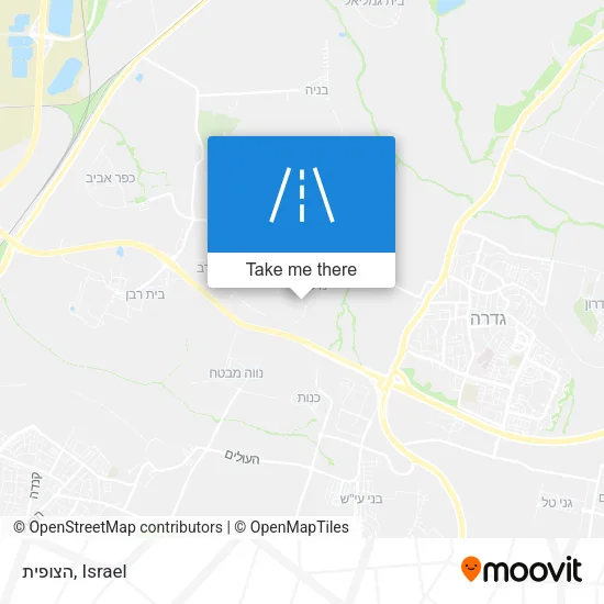Карта הצופית