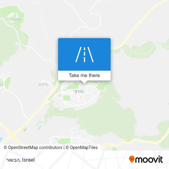 Карта הבשור