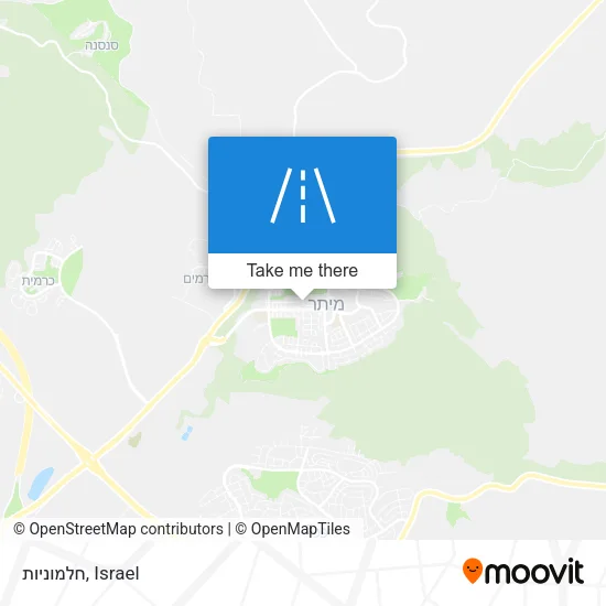 Карта חלמוניות