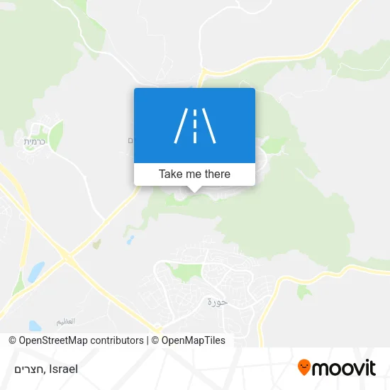 Карта חצרים
