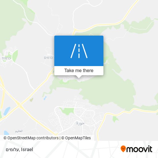 עלומים map