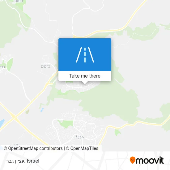 Карта עציון גבר