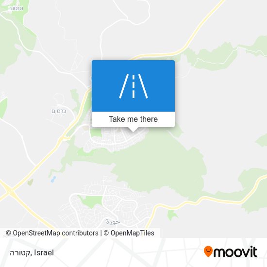 קטורה map