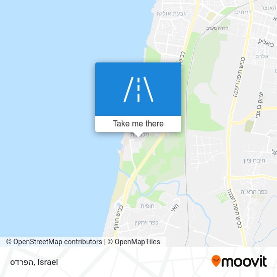 Карта הפרדס