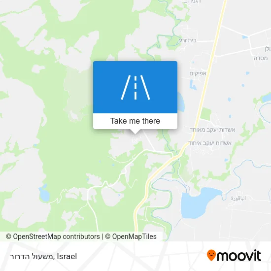 Карта משעול הדרור