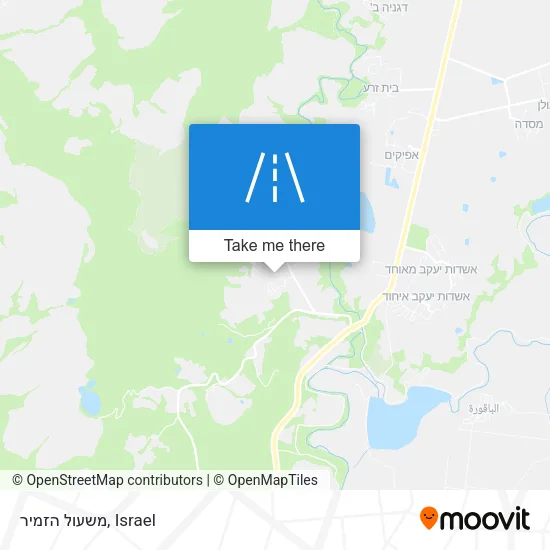 Карта משעול הזמיר