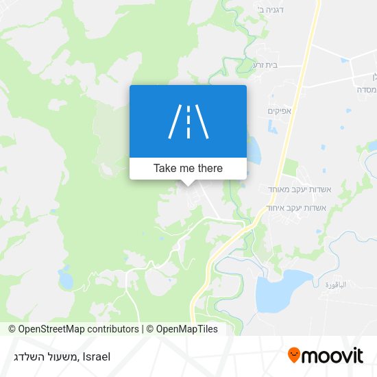 משעול השלדג map