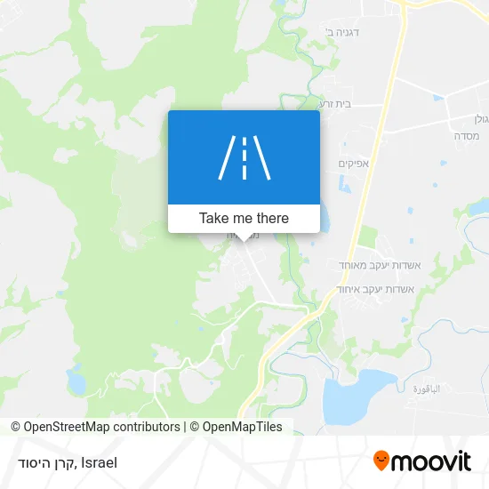 Карта קרן היסוד