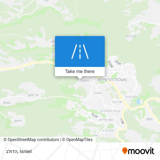 הדולב map