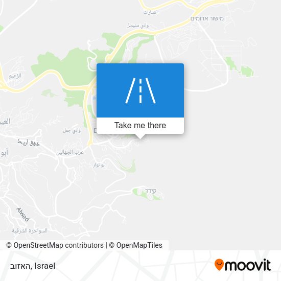 האזוב map