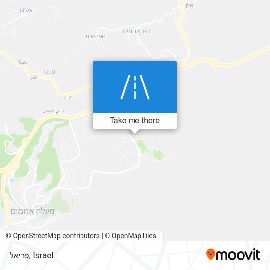 פריאל map