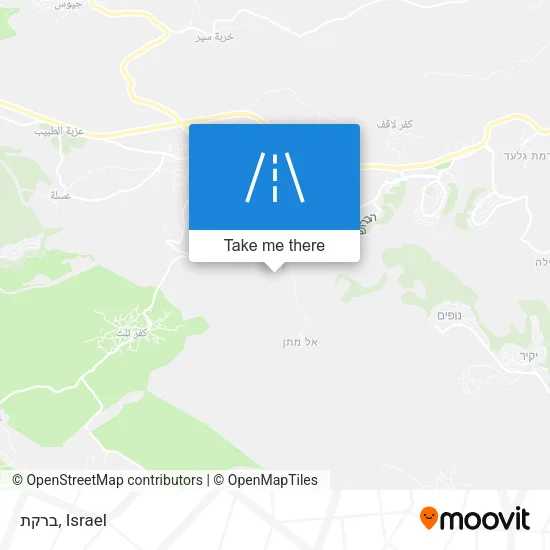 Карта ברקת