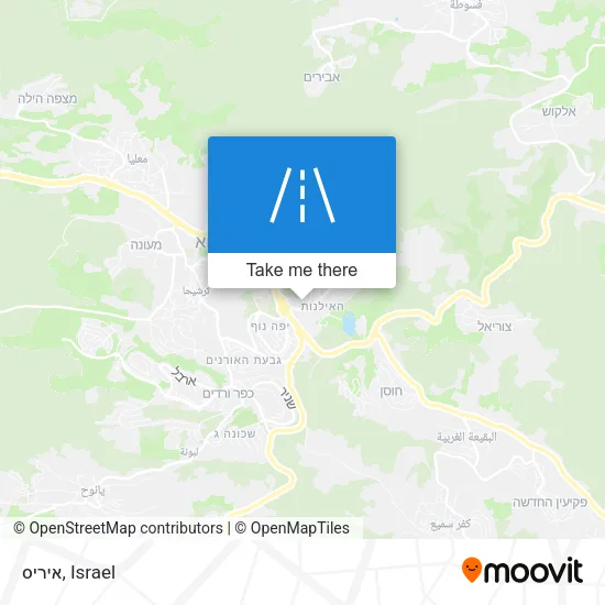 Карта איריס