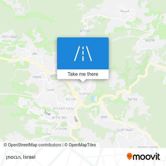 Карта הבוסתן