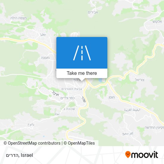 הדרים map