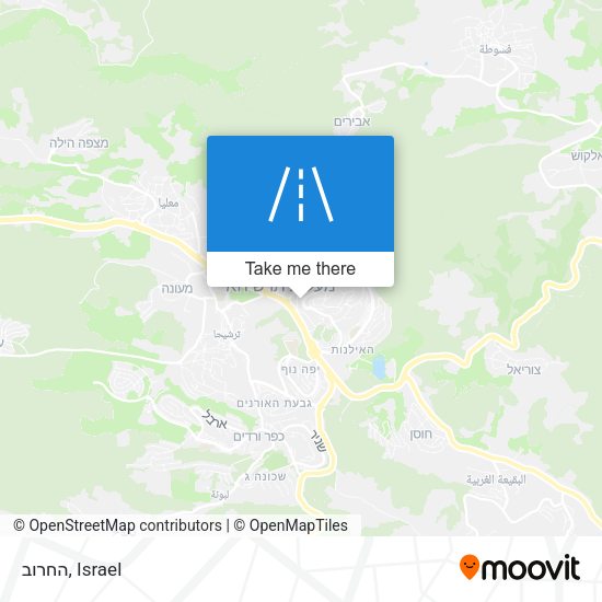 החרוב map