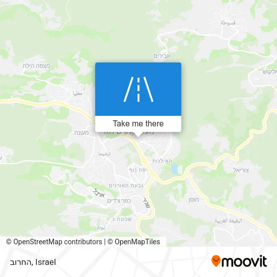 Карта החרוב