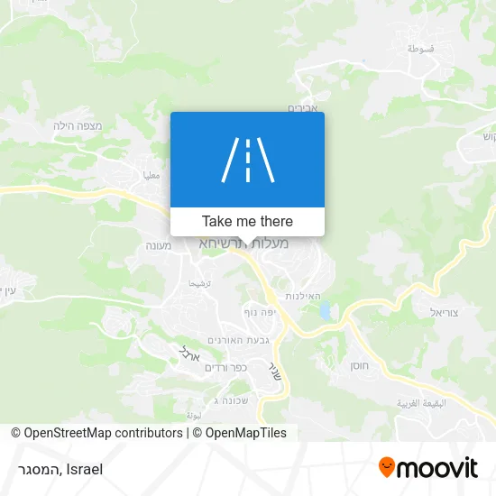 Карта המסגר