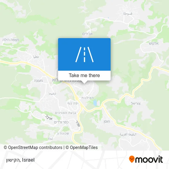 Карта הקישון
