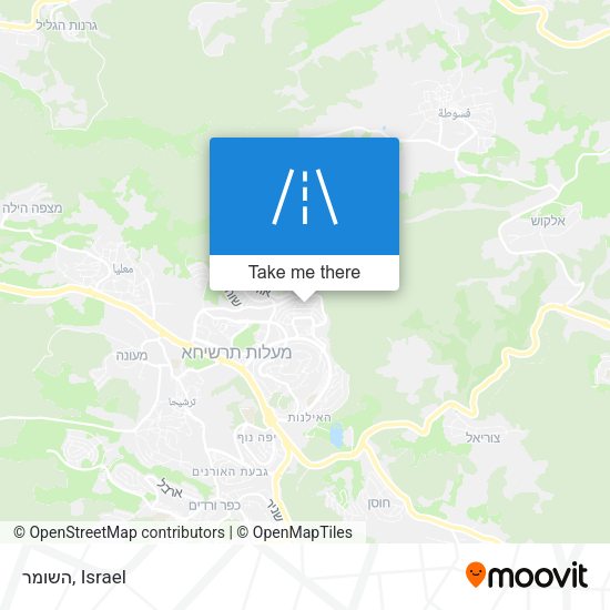 השומר map
