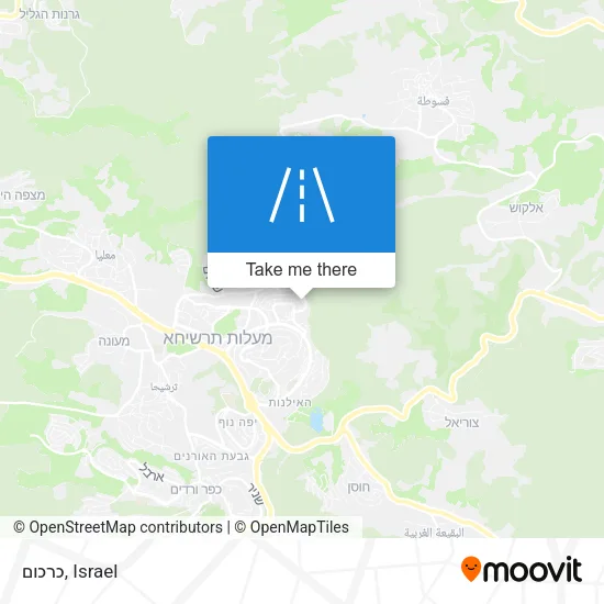 Карта כרכום