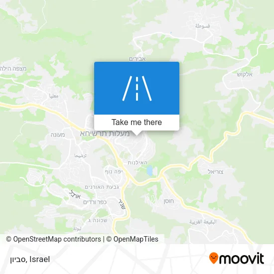 Карта סביון