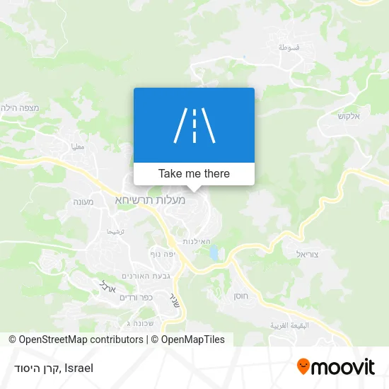 Карта קרן היסוד