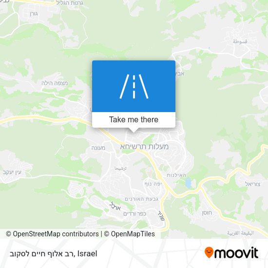 רב אלוף חיים לסקוב map
