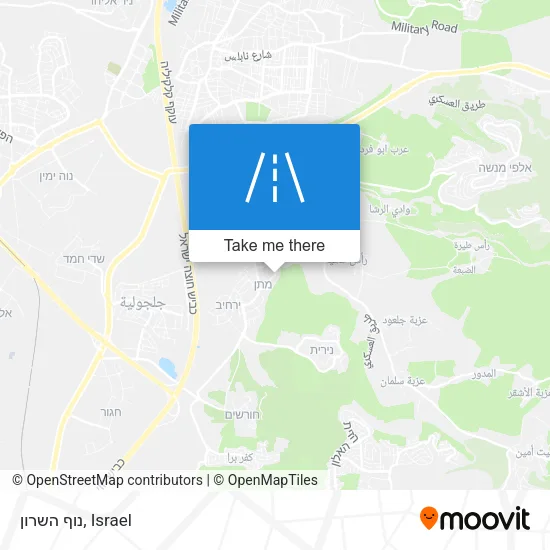 Карта נוף השרון