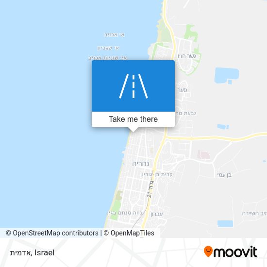 אדמית map