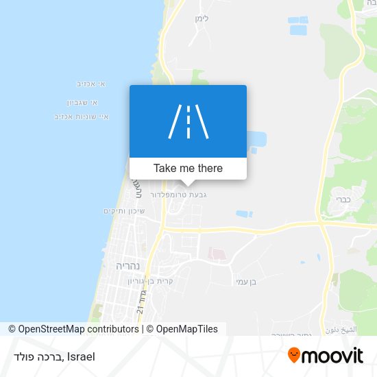 ברכה פולד map