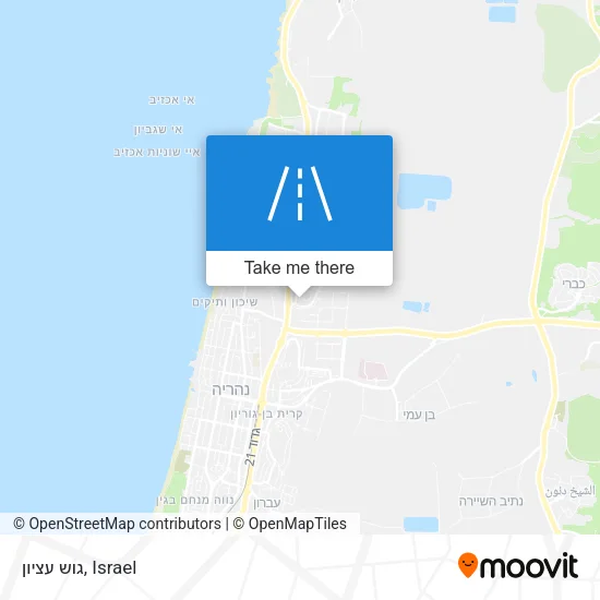Карта גוש עציון