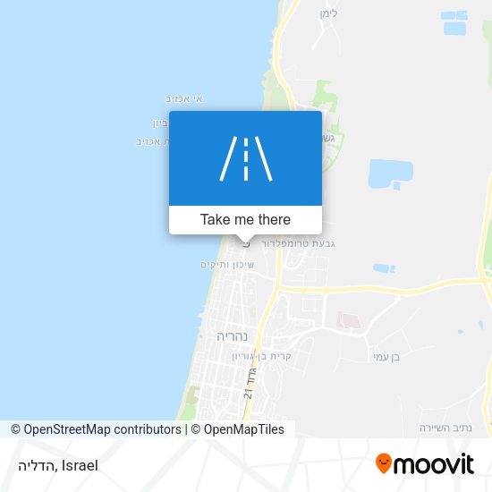 הדליה map