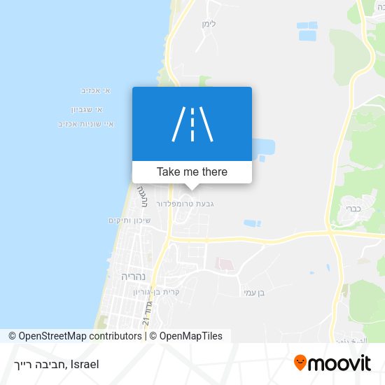 חביבה רייך map