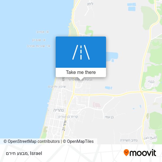 מבצע חירם map
