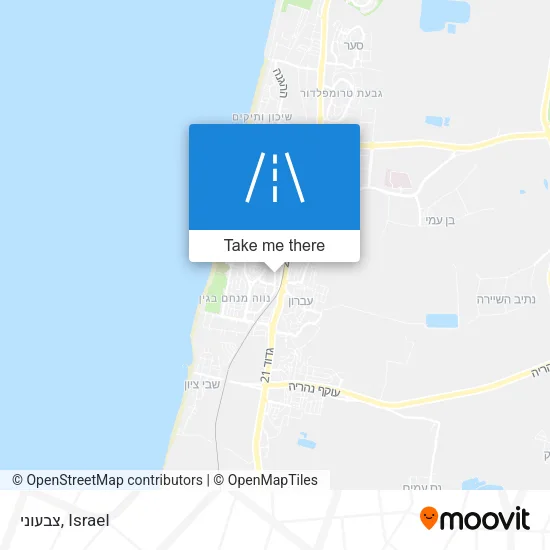 Карта צבעוני