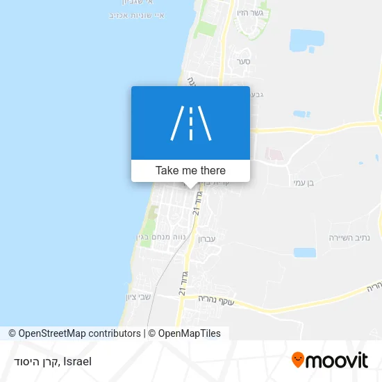Карта קרן היסוד