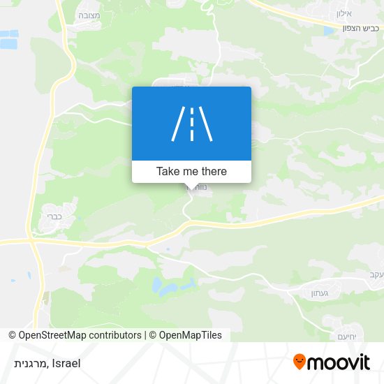 מרגנית map