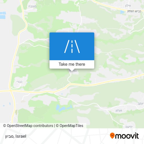 סביון map