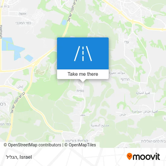 Карта הגליל