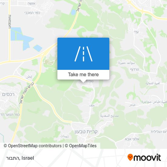 Карта התבור