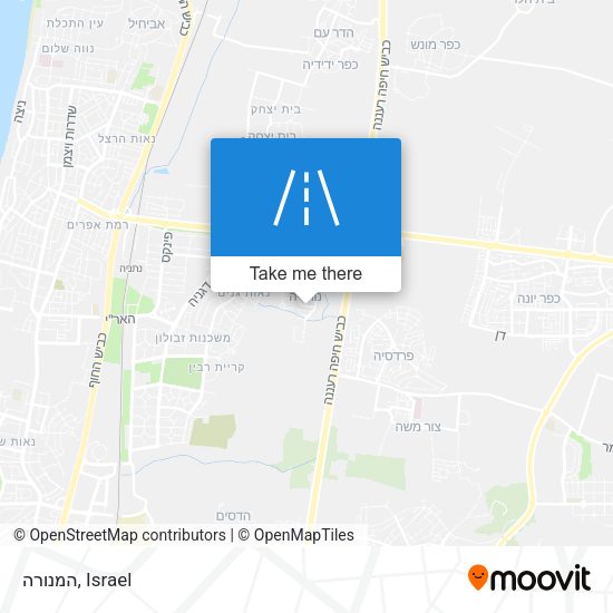 המנורה map