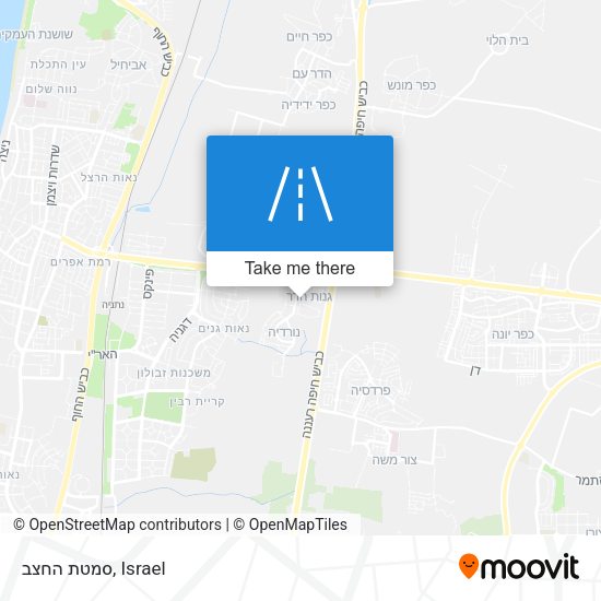 סמטת החצב map