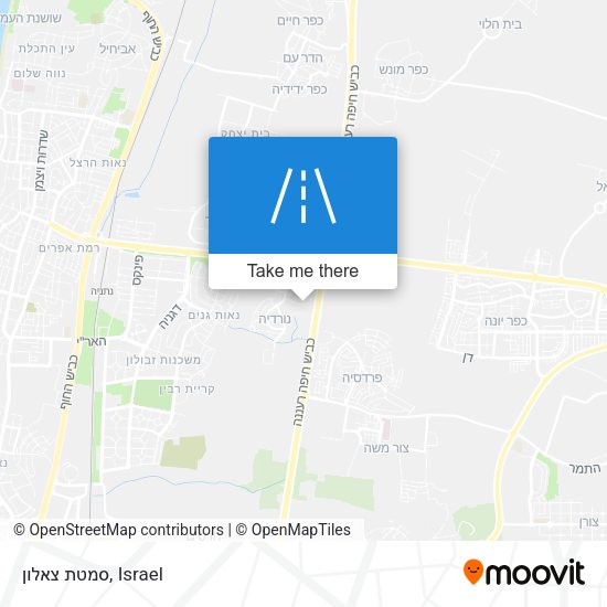 סמטת צאלון map