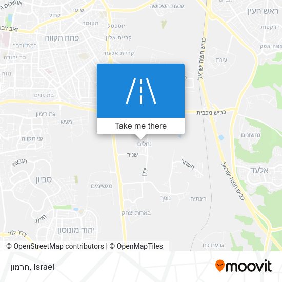 חרמון map