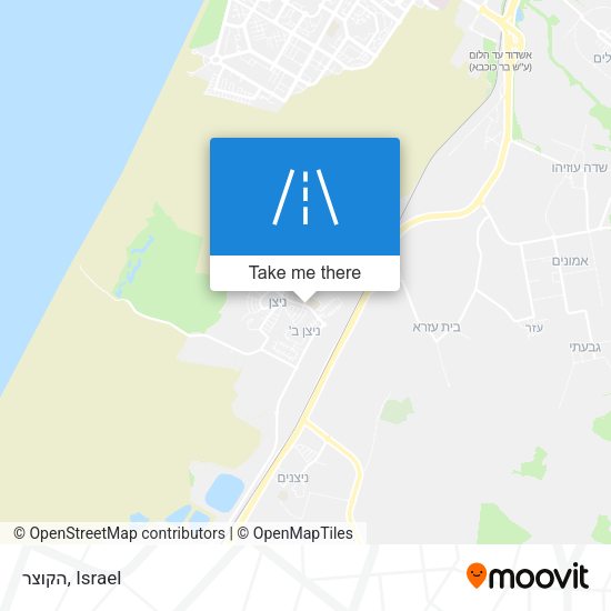 הקוצר map